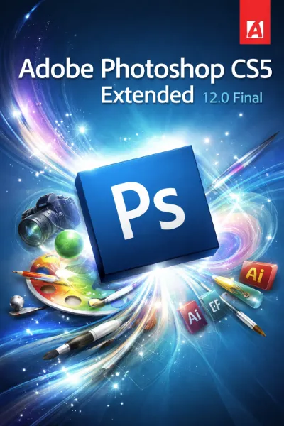 ADOBE PHOTOSHOP CS5 EXTENDED 12.0 FINAL